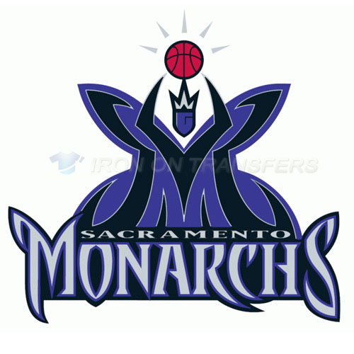 Sacramento Monarchs Iron-on Stickers (Heat Transfers)NO.8576